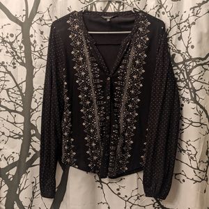 S Lucky Brand button up shirt long sleeve